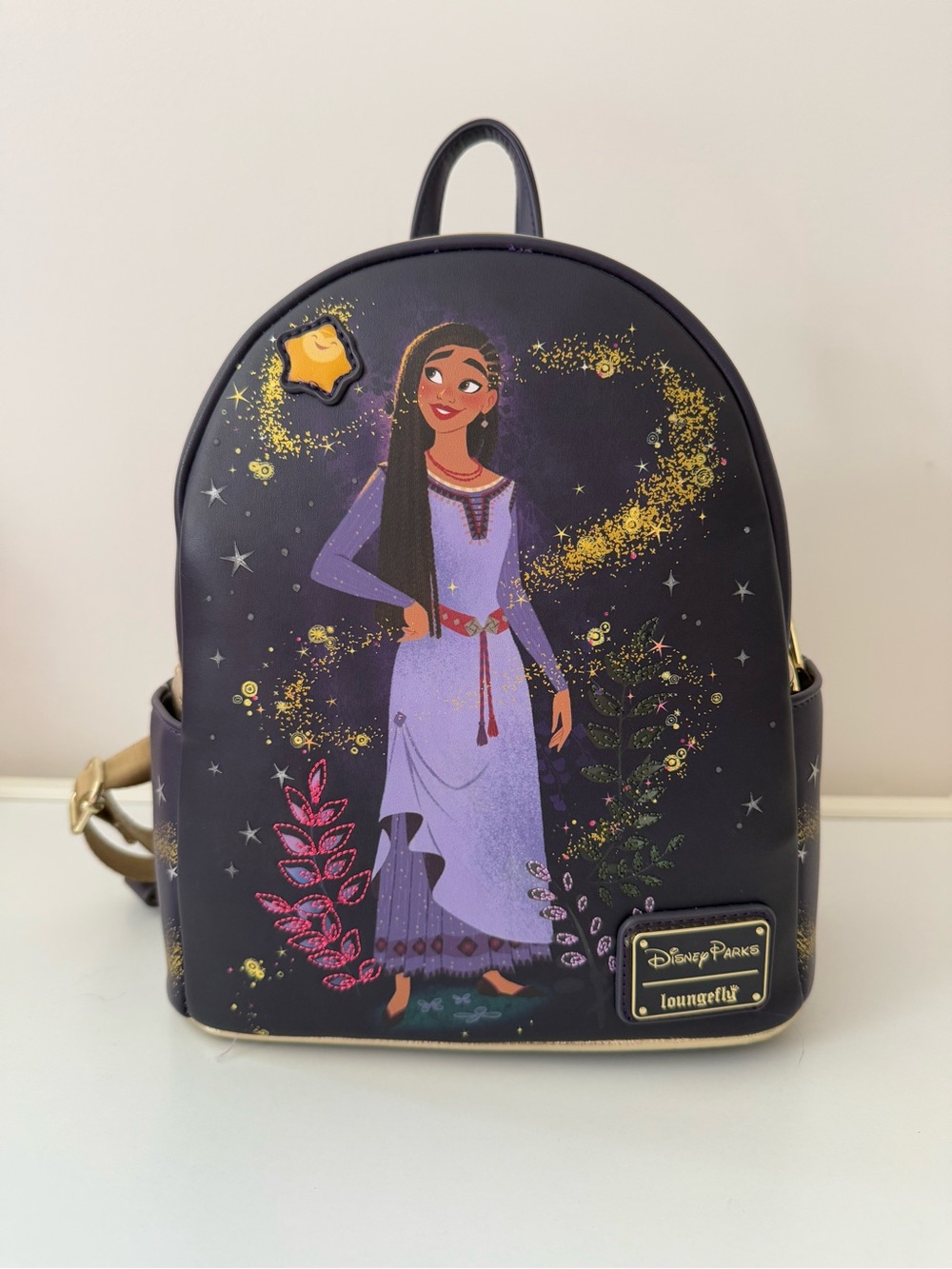 Disney Parks Loungefly Asha Wish Illustration Mini Backpack
